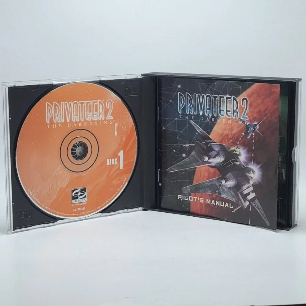 Wing Commander: Privateer 2 The Darkening PC Game Jewel Case